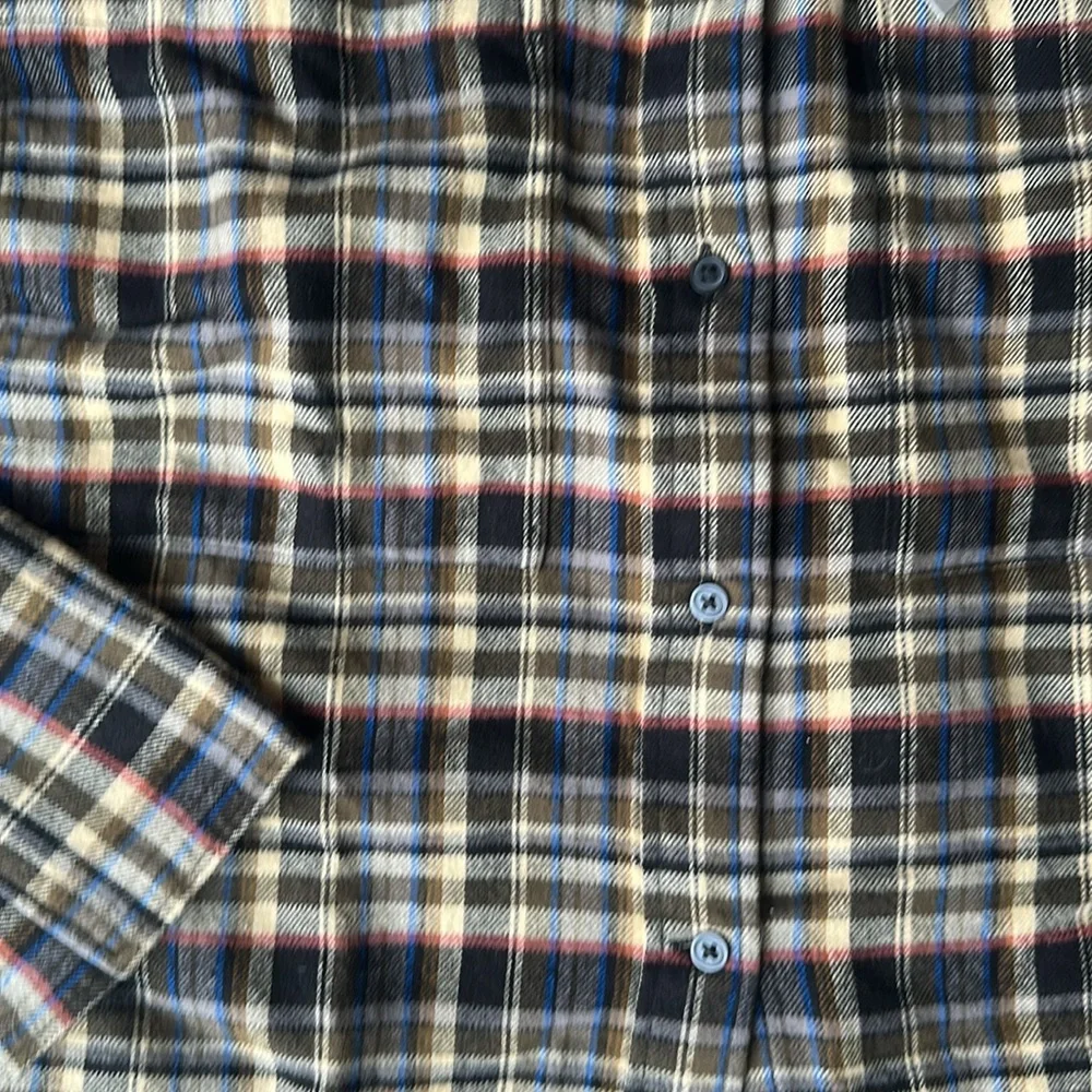 Everlane Flannel boxy shirt NWT smalll - Picture 4 of 6